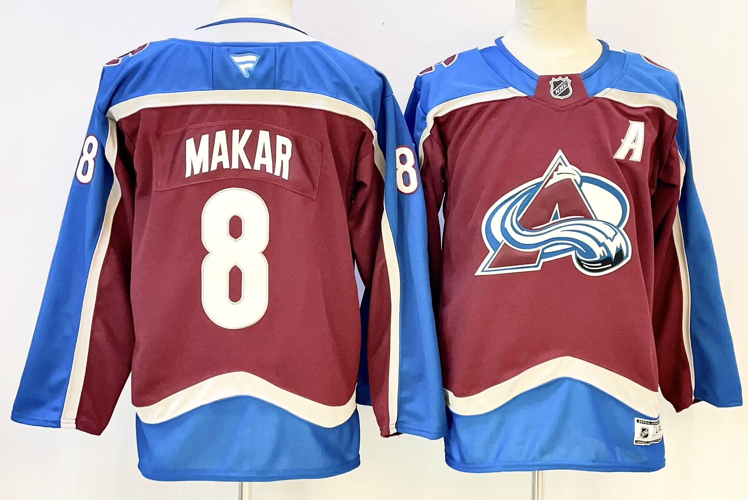 Youth Colorado Avalanche #8 Makar red 2026 Adidias NHL Jersey style 001->youth nhl jersey->Youth Jersey